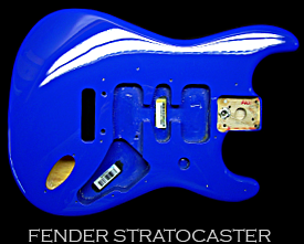 USA Fender Stratocaster Guitar Deep Blue