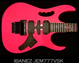 Ibanez JEM 777 VSK guitar restoration