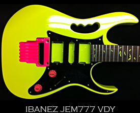 Ibanez JEM 777 DY Guitar refinish