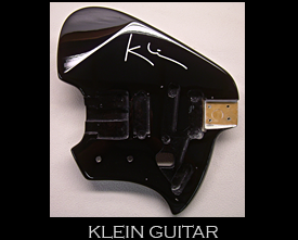 Klein guitar painting