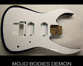 Mojo demon guitar body