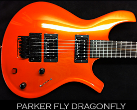 Parker Dragonfly prototype in custom Kandy Tangering paint