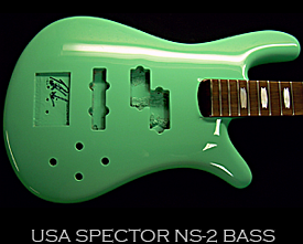 Surf Green Spector USA NS2 bass