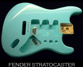 Taos Turquoise Fender Stratocaster Guitar