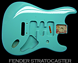 Taos Turquoise Fender Stratocaster