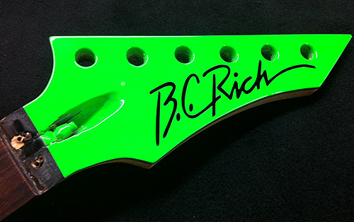 Custom Painted BC Rich Guitar