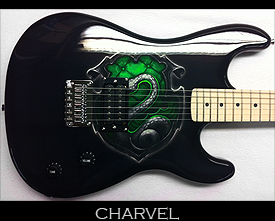 charvel guitar custom paint jobs