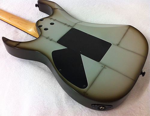 WWII Bomber Painted Guitar