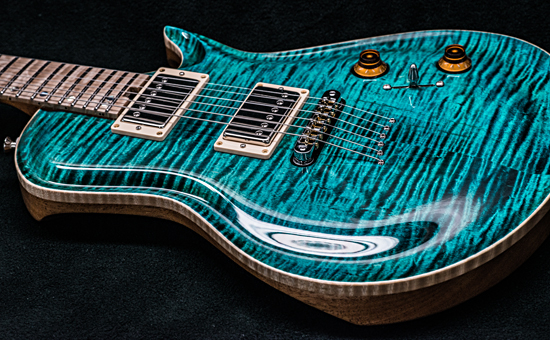 Blue Mateo Private Stock Sims Guitar