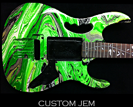 Ibanez Swirl Guitar Paint GMC