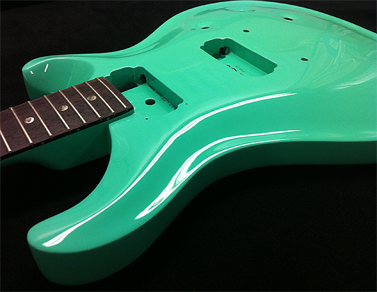 custom painted prs guitar