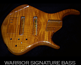 Warrior signature bass body