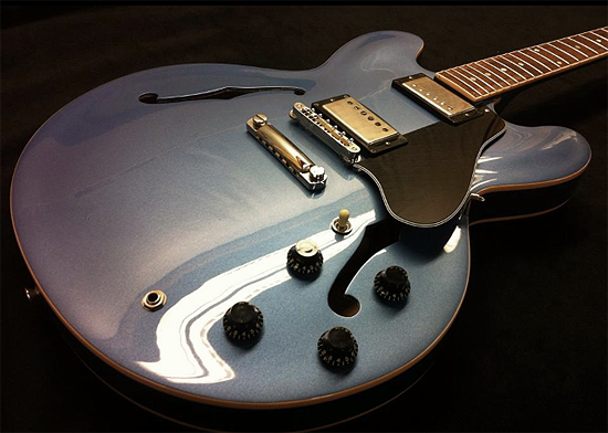 pelham blue gibson guitar