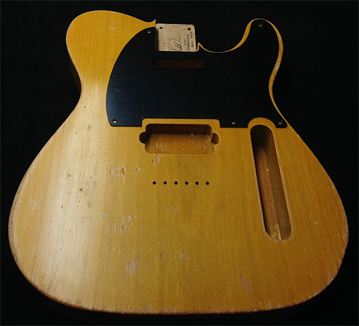 aged guitar finishes