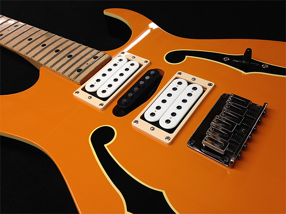 Ibanez pgm guitar orange