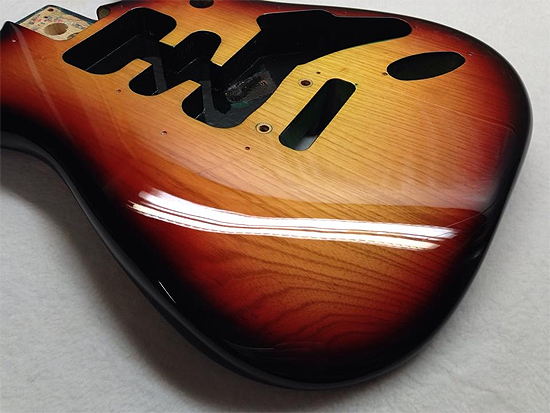 sunburst fender stratocaster guitar