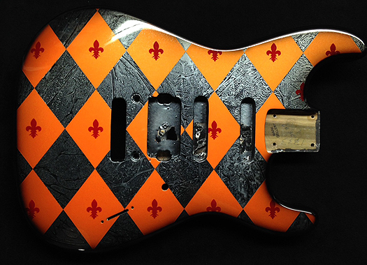 custom painted jackson guitars
