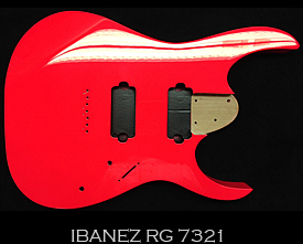 road flare red guitar