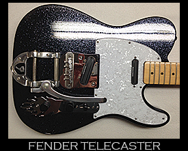 metal flake fender telecaster