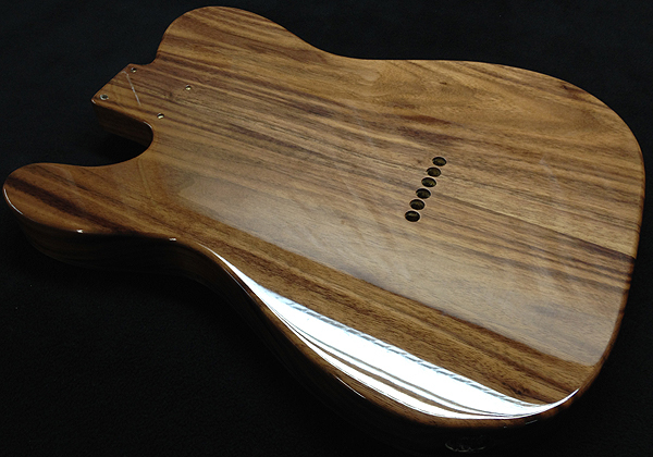 exotic wood telecaster bodies