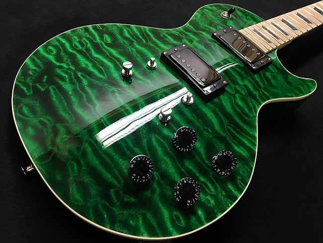 quilted maple gibson lp