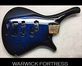 Custom Warwick bass