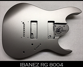 8 string Ibanez guitar
