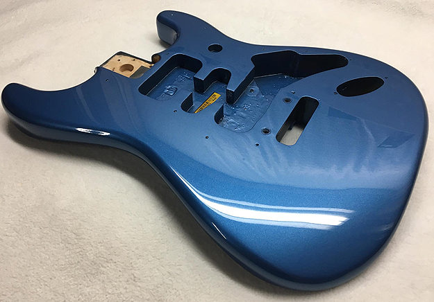custom painted fender guitar