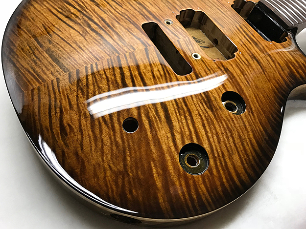 flame maple guitar top