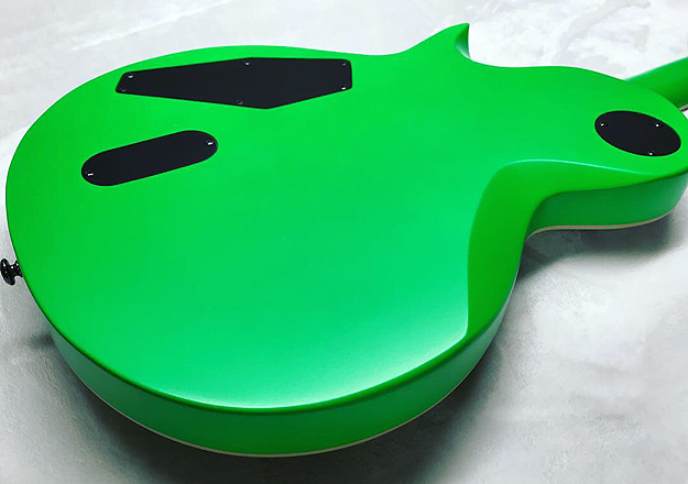 neon green guitars