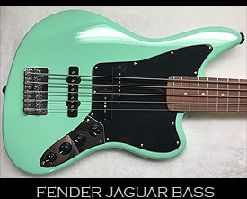 Surf Green Fender Jaguar